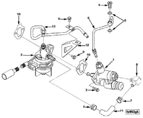 1998 12V Fuel Pump