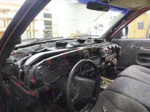 Dodge Ram dash installation