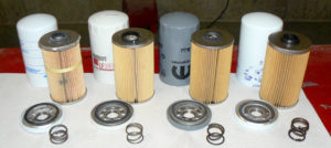 My cellulose filter picks – the Donaldson, Fleetguard, Mopar, and NAPA Filters.