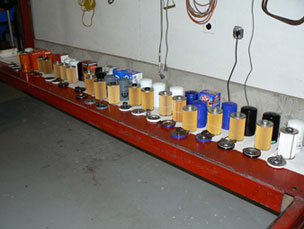 Dodge Cummins oil filter line-up.