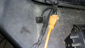 In cold weather, a block heater gets plugged in 6-12 hours before engine start-up.